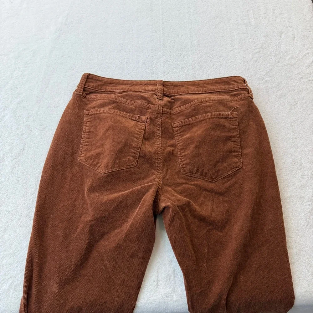 Sonoma Corduroy Pants Womens 10 Brown Good Stretch‎ Straight Leg 000213104